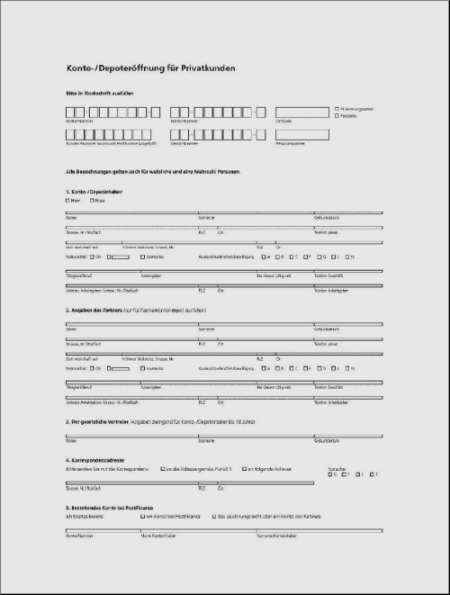 Page 1 of the scammer's form