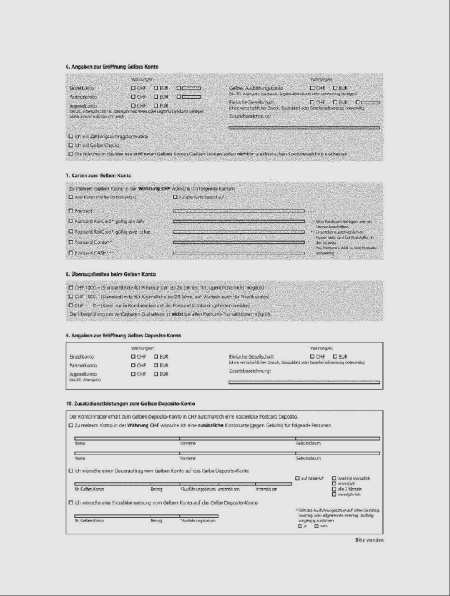 Page 2 of the scammer's form