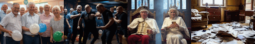 Four scenes from July's blog